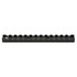 GG&G Remington 870 Scope Mount, Low Profile, MIL-STD-1913, Black - 813157005343 