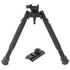 Leapers UTG Recon 360 TL Bipod, 8-12" Center Height, Picatinny, Black Anodized, Matte Black - 4717385557345 