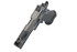 Stealth Arms Platypus 1911 Integrated Comp, 9mm, 5.00" Comp Barrel, Tungsten / NRA Blue - 1705490 