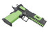 Stealth Arms Platypus Comp, 9mm, 5.00" Compensated Barrel, 17 RDs, RMR Optic Footprint, Venom Green - 7085564 
