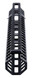 Geissele Automatics Super Modular Rail MK20, M-LOK Slots, Black - 810081136655 