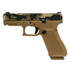 Glock 19X V-Series, 9MM, 4.02" Ported Barrel, 17 Rds, Camo Cerakote - 757106326687 