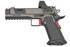 Stealth Arms Platypus 1911 Integrated Comp, 9mm, 5.00" Comp Barrel, Tungsten/USMC Red, Trijicon SRO 1.0 MOA - 4991265 