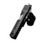 Jacob Grey Hex Pro, 9MM, 4.60" Chunk Ported Barrel, 17 Rds, Optic Ready, Black - 860007987373 