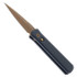 Pro-Tech Godson, Auto Knife, 3.15" Blade, 154CM Steel, Tan PVD, Aluminum Handle - 2116369 