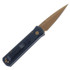 Pro-Tech Godson, Auto Knife, 3.15" Blade, 154CM Steel, Tan PVD, Aluminum Handle - 2116369 