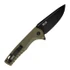 Tekto F3 Charlie, 3.80" Blade, D2 Steel, G10 Handle, OD Green - 850034486864 