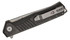 Tekto F1 Alpha, 3.10" Blade, D2 Steel, Forged Carbon Fiber Handle, Silver - 850034486451 