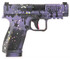 Canik Mete MC9 LS Midnight Drip, 9mm, 3.64" Barrel, 17 RDs, Purple/Black 