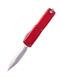 Microtech UTX-85 D/E Gen IV, Automatic Knife, Double Edge, Stonewash, Red - 841768188940 