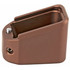 Taran Tactical Innovations Firepower Base Pad, Glock 17/19X/22/34/35/45, +6 Rds 9MM / +5 Rds .40 S&W, Coyote Bronze Anodized - 810003107985 