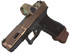 Taran Tactical Glock 45 Copperhead w/ Trijicon SRO, 9mm, 4.02" Barrel, 17 RDs, Black - 100316094738 