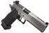 Race City Defense RC9 Government, 9mm, 5.00" Ported Barrel, 20 RDs, Optic Ready, Silver Polished 
