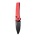 Pro-Tech Scapegoat Compact Auto, 3.15" CPM MagnaMax Clip Point Blade, Red Handle, Black DLC - 116530424077 