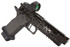 Tee Gun Vault Atlas Erebus V2 "Vita Finita" w/ Trijicon SRO, 9MM, 4.60" Compensated Barrel, 20 Rds, Polished Black DLC - 126633549256 