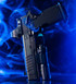Miller Precision Ranger 9X w/ Trijicon SRO, 9MM, 5.00" Comped Barrel, Enhanced Dot Grip, Black DLC - 122577163848 