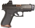 Glock 43X MOS w/ Holosun 407K & Radian Ramjet, 9MM, 4.17" Compensated Barrel, 15 Rds, Black 
