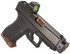 Glock 43X MOS w/ Holosun 407K & Radian Ramjet, 9MM, 4.17" Compensated Barrel, 15 Rds, Black 