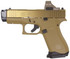 Glock 43X MOS w/ Holosun 407K & Radian Ramjet, 9MM, 4.17" Compensated Barrel, 15 Rds, Coyote - 127966632844 