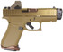Glock 43X MOS w/ Holosun 407K & Radian Ramjet, 9MM, 4.17" Compensated Barrel, 15 Rds, Coyote - 127848280590 