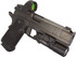 Nighthawk Custom Sandhawk Comp w/ 2.5 MOA Trijicon SRO, 9MM, 5.00" Compensated Barrel, 17 Rds, DLC Black - 128816239510 