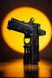 Nighthawk Custom Sandhawk Comp w/ 2.5 MOA Trijicon SRO, 9MM, 5.00" Compensated Barrel, 17 Rds, DLC Black 