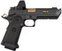 Taran Tactical Innovations JW4 Pit Viper w/ Trijicon SRO, 9MM, 5.00" Compensated Barrel, Black - 133686882100 