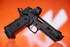 Taran Tactical Innovations JW4 Pit Viper w/ Trijicon SRO, 9MM, 5.00" Compensated Barrel, Black 