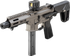 Springfield Saint Victor PDW, 9MM, 5.50" Barrel, 32 RDs, Tungsten Gray Cerakote 