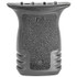 Mission First Tactical React Compact Vertical Grip, M-LOK Direct Connect, Black - 814002028319 