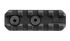 FAB Defense FX-MA2B, M-LOK Polymer Picatinny Rail, 5 Slots, Black - 7290111585999 