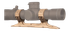 Q AUS Mount, 35mm Scope Mount, Flat Dark Earth - 850072704241 
