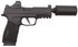 Sig Sauer P365 X-Macro Hush Puppy w/ Holosun 407K, 9MM, 4.30" Threaded Barrel, 17 RDs, Black Cerakote - 810188106957 
