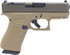 Glock G43X MOS, 9MM, 3.41" Barrel, 10 Rds, FDE Finish - 850059793657 