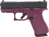 Glock G43X MOS, 9MM, 3.41" Barrel, 10 Rds, Black Cherry Cerakote Finish - 850059793732 