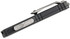 Microtech UTX-70 Gen IV, Double Edge Stonewash Standard Blade, Black Handle - 810222580255 