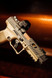 Canik TTI Combat "Suga Bear", 9mm, 4.60" Ported Barrel, 18, Grey / Tan 