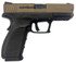 BRG USA BRG9 Elite, 9mm, 4.12" Barrel, 15 RDs, Black Frame FDE Slide - 721678765144 