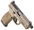 Smith & Wesson M&P9 M2.0, 9mm, 4.72" Threaded Barrel, 23 RDs, Flat Dark Earth - 022188906462 