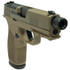 Sig Sauer P365 X-Macro, 9mm, 3.70" Threaded Barrel, 17 RDs, Two Tone Tan - 757106326632 