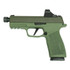 Sig Sauer P365 X-Macro w/ Holosun 407K, 9mm, 3.70" Threaded Barrel, 17 RDs, Two Tone Green - 757106326649 