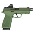 Sig Sauer P365 X-Macro w/ Holosun 407K, 9mm, 3.70" Threaded Barrel, 17 RDs, Two Tone Green - 757106326649 