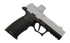 Icarus Precision A.C.E. Air, Grip Module for SIG P365 X-Macro, Black - 665415253252 