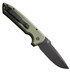 Pro-Tech Rockeye, 3.38" DLC Black MagnaCut Drop Point Blade, Green - 130930986218 