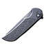 Pro-Tech Mordax MX106 NEXUS, 3.5" DLC Black MagnaCut Drop Point Blade, NEXUS Textured Black Handle, Black - 131074103974 