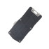 Microtech Exocet II, Stonewash Double Edge Dagger Blade, Black Aluminum Handle - 810222580682 