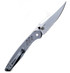 Pro-Tech Avalon PN1101, 4.25" Stonewash MagnaCut Drop Point Blade, 6061 Aluminum Knurled Black Handle - 129907901507 