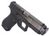 Glock 19 Gen 6 w/ Radian Ramjet™ & Afterburner™, 9MM, 4.42" Compensated Barrel, 15 RDs, Black/Gray - 149934224721 