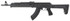 Century Arms VSKA Magpul Zhukov, 7.62x39mm, 16.50" Barrel, 30 RDs, Black Synthetic - 787450971158 