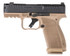 Canik Mete MC9 Prime, 9MM, 3.64" Compensated Barrel, 17+1 RDs, Flat Dark Earth/Black - 810212420684 